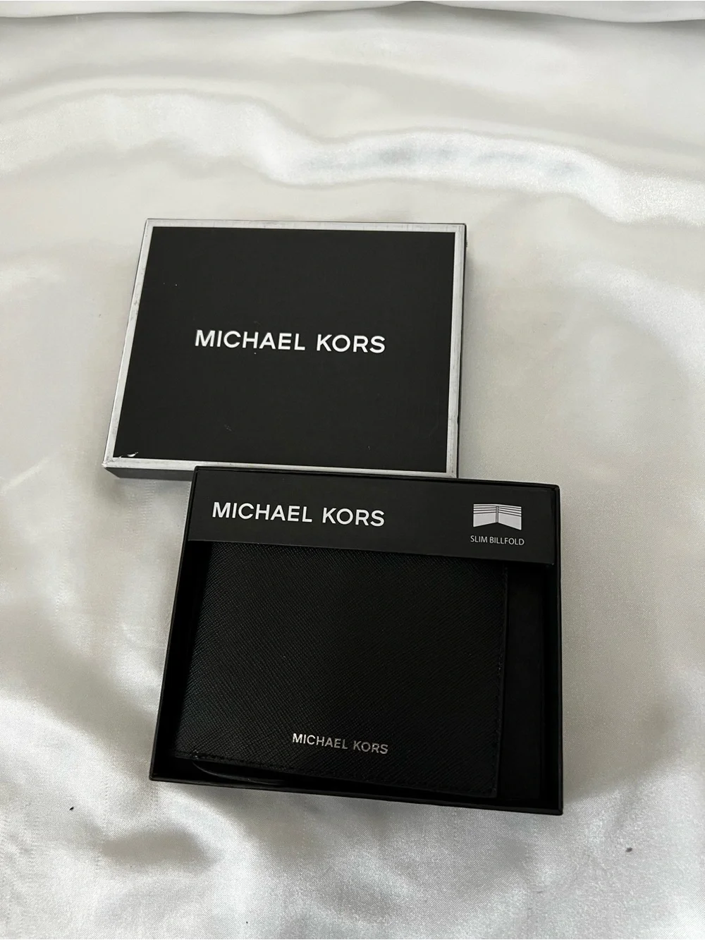 Michael Kors Men's Black Slim Billfold Wallet